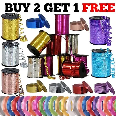 £3.89 • Buy 200 Meters Balloon Curling Ribbon For Party Gift Wrapping Balloons String Tie