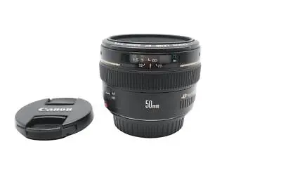 Canon 50mm Prime Lens F/1.4 USM Sharp Portrait Full Frame Exc. REFURBISHED • £179