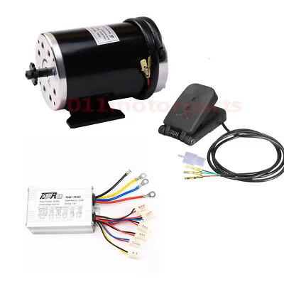 48V 1000W Brush Electric Motor Kit / Controller For Go Kart Trike Scooter Razor • $19.88