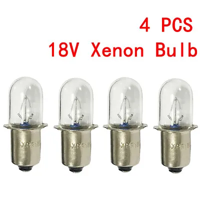 £9.11 • Buy For DEWALT 18V Xenon Flashlight Bulbs Replaces #DW9083 / DW908 DW919 DC509-4PCS
