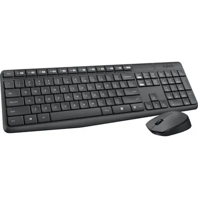 Logitech MK235 Wireless Keyboard And Mouse Combo For PC/MAC 920-007897 • $21