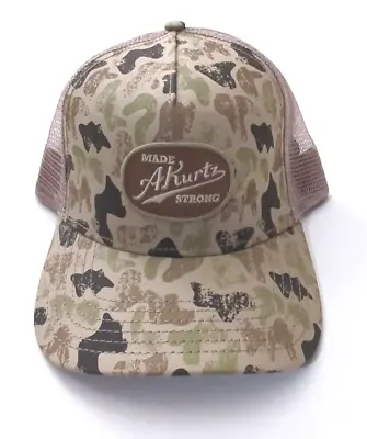 A-Kurtz Made Strong Adjustable Camo Snapback Mesh Hat Adjustable One Size  • $15.99