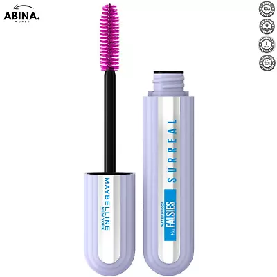 Maybelline The Falsies Surreal Extensions Waterproof Mascara Very Black 0.33 F • $16.76