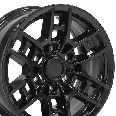 $852 • Buy 16  Gloss Black Wheels SET Fit Tacoma 4Runner Toyota TRD Pro Rims