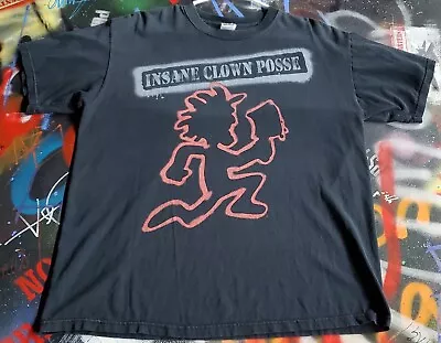 Vintage Y2K ICP Insane Clown Posse Hatchet Man T Shirt XL 2000's • $49.95