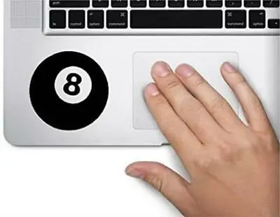 Magic 8 Ball -Macbook Keyboard Decal • $5