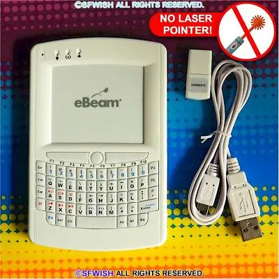 Luidia EBeam Presentation RF Wireless Mini Keyboard Touchpad *NO Laser Pointer* • $9.97