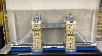 £199.99 • Buy LEGO Creator Tower Bridge (10214) In Display Case, Selling Built No Instructions