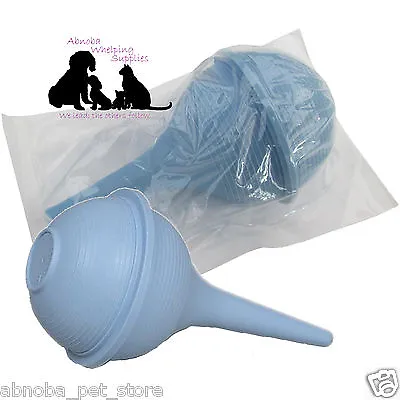 Bulb Syringe Aspirator Sterile 2oz Suction Bulb Whelping Kit Puppy Kitten & Baby • £6.49