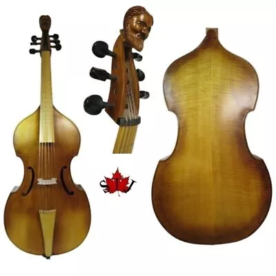 Baroque Style SONG Maestro 6 Strings Viola Da Gamba 29  1/2 Inlay Frets #14910 • $809.10