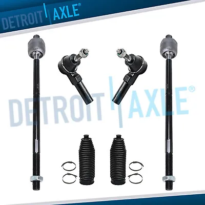 Front Inner Outer Tie Rods W/ Boot Kit For 2005 - 2008 2009 2010 Ford Mustang  • $37.58