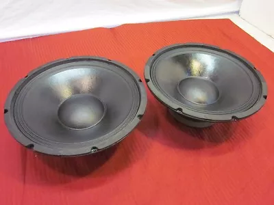 NEW (2) 12  Woofer Speakers.Guitar Replace.4ohm Twelve Inch Bass Pair.PA DJ.12in • $84