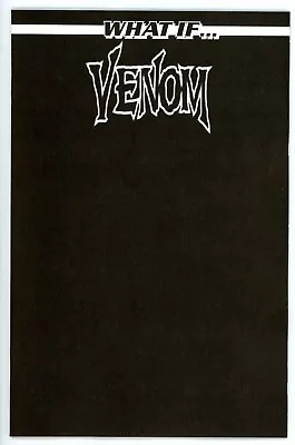 What If...?: Venom #1  |  Black Blank Card Stock Variant  |   NM NEW • $1.79