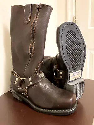 River Road Lo Cut Ranger Harness Brown Women's Boots Size 9 • $64.99