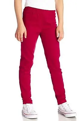 £7.40 • Buy CFL Children's Girl's Jeans Pants Chino Trousers Chinos Stretch Red 348884