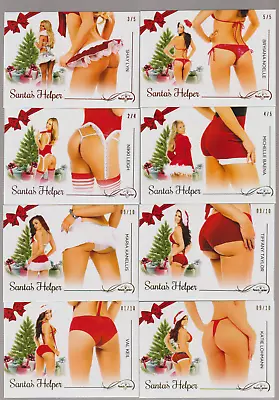 2021 Benchwarmer Holiday MICHELLE BAENA 4/5 Silver Foil Santa's Helper Premium • $1.29