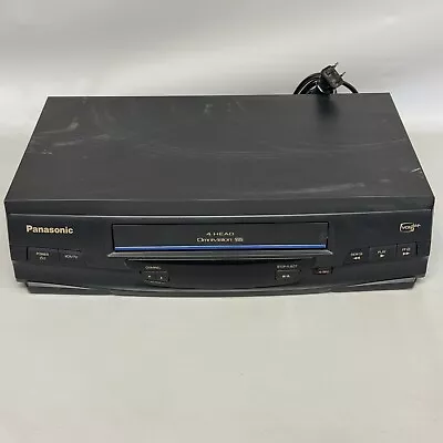 Panasonic VCR Plus Blue Line PV-V4030S VHS Player Recorder 4 Head No Remote • $20.50