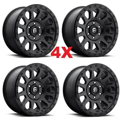 18 Fuel Vector Black Wheels Rims Fits Toyota D57918908457 • $1235