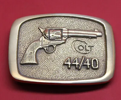 Colt Firearms Single Action Army 44/40 Solid Brass Belt Buckle • $49.99