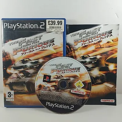 £9.99 • Buy The Fast And The Furious (PS2, PlayStation 2) With Manual PAL VGC