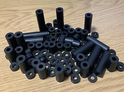 £9.11 • Buy Black Anodised Aluminium Stand Off Standoff Spacers Raisers M4 M5 M6 M8 M10 M12