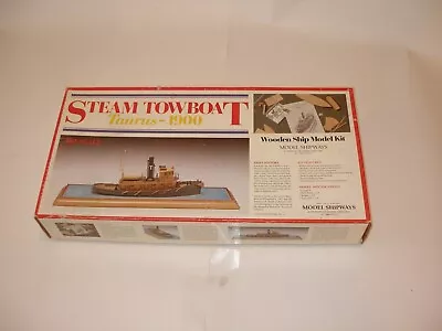 Wood Steam Towboat Taurus - 1900 By Model Shipways • $10