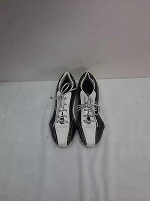 Dexter Lindsey Bowling Shoes Size 11M Black B4470-9 Size 10 M • $20