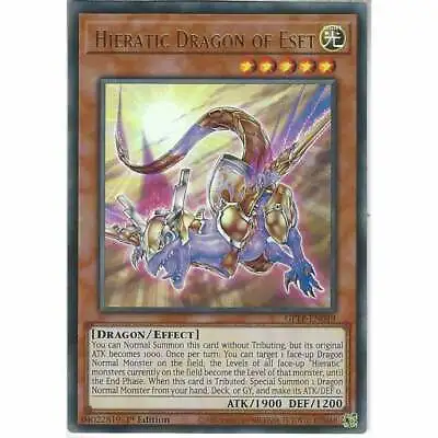 GFTP-EN049 Hieratic Dragon Of Eset | 1st Edition Ultra Rare YuGiOh Trading Card • £0.99