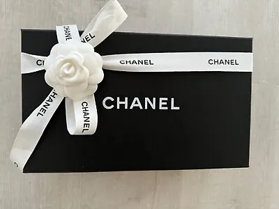 Chanel Shoe Box Tissue Paper  With Camellia & Ribbon Set & 2 Dust Bags • £56.24