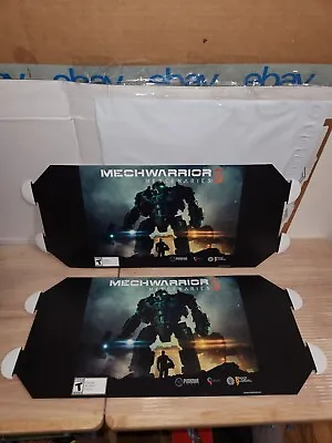 Mechwarrior 5: Mercenaries Advertising Displays (Lot Of 2) 18½ ×9  • $119