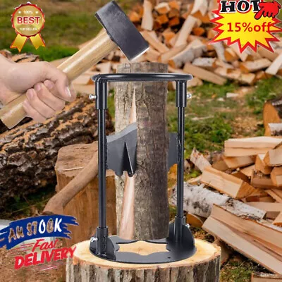 Manual Log Firewood Splitter Kindling Cracker Cutting Wood Splitter Decoration • $22.41