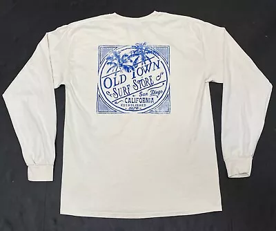 Vintage Old Town Surf Store San Diego California Tee L Gildan Large 952A • $24.95