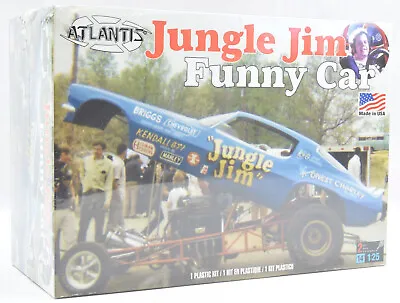 Atlantis Jungle Jim Chevy Camaro Funny Car Dragster 1:25 Model Car Kit H1440 • $22.99