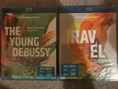 London Symphony Orchestra: The Young Debussy & Ravel (Region-free Blu-ray & DVD) • £23.39