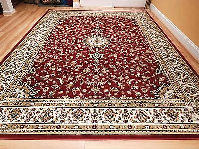 Red Traditional Oriental Medallion 8x10 Area Rug Carpet 2x3 Mat 5x7 Rugs • $29.98