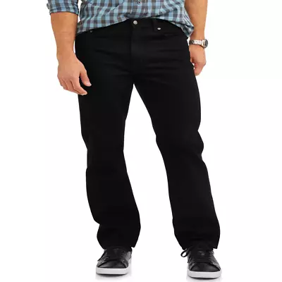 Mens Jeans Denim Classic Pants Big Size (30-54) Men's Relaxed Fit Jeans  • $25.89
