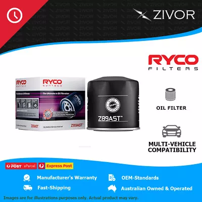 New RYCO Syntec Oil Filter Spin On For CHRYSLER 300C LE SRT-8 6.1L ESF Z89AST • $38.01