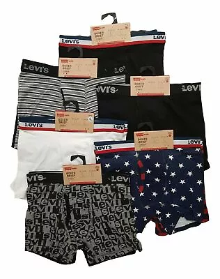£5.49 • Buy 6-8 YEARS Levis Boxers Pants Boys Underwear Kids Designer Childrens Multipack