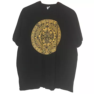 Aztec Calendar T Shirt XL Mens - Mexico Mayans - NEW • $14.95