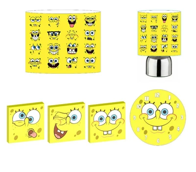 £13.97 • Buy SPONGEBOB - Light Shade ,Touch Lamp, Wall Art, Wall Clock Or Bundle