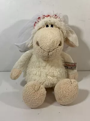 NICI Just Married Bride Sheep 10 Inch Plush Stuffed Animal • $16.99