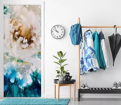 £215.99 • Buy 3D Graffiti Flower B275 Door Wall Mural Photo Wall Sticker Decal Skromova Marina