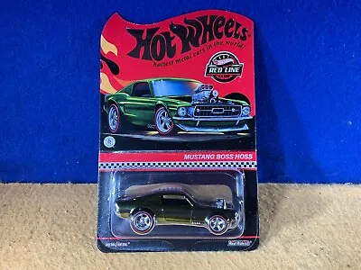 T10-67 Hot Wheels Red Line Club - Ford Mustang Boss Hoss - 2022 - #29925/30000 • $49.95