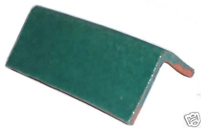 $30 • Buy 12  Trim Bullnose Mexican Molding Tile V-CAP GREEN