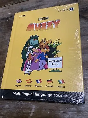 BBC Muzzy And Interactive DVD Book 14 Vocabulary Part 2 Language French Spanish+ • $11.90