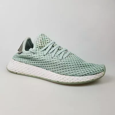 Women's ADIDAS 'Deerupt Runner' Sz 8 US Runners Shoes Green | 3+ Extra 10% Off • $55.99