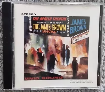 James Brown - The James Brown Show (Live At The Apollo) **RARE CD ALBUM** • £4.99