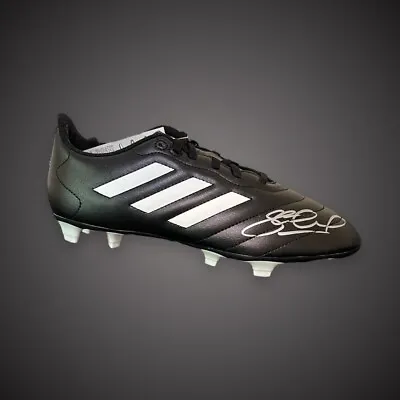 £125 • Buy Steven Gerrard Signed Adidas Black Boot COA Superb £125.