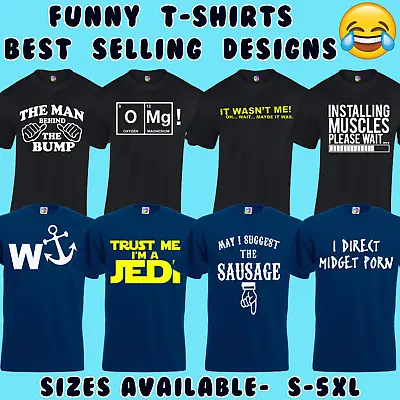 £7.99 • Buy Funny Mens T Shirt Joke Novelty Tee Rude Design Gift Idea For Him Dad S - 5xl 