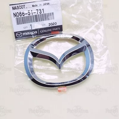 New OEM Genuine MAZDA Miata 01-05 Chrome FR Bumper Logo Badge Emblem N066-51-731 • $40.13